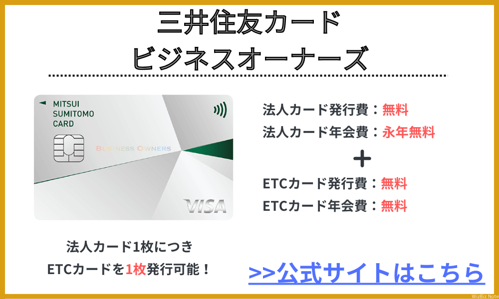 三井住友カード ビジネスオーナーズ